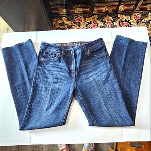 Cecil Straight Leg Jeans Women German 33  Style Toronto GUC Blue